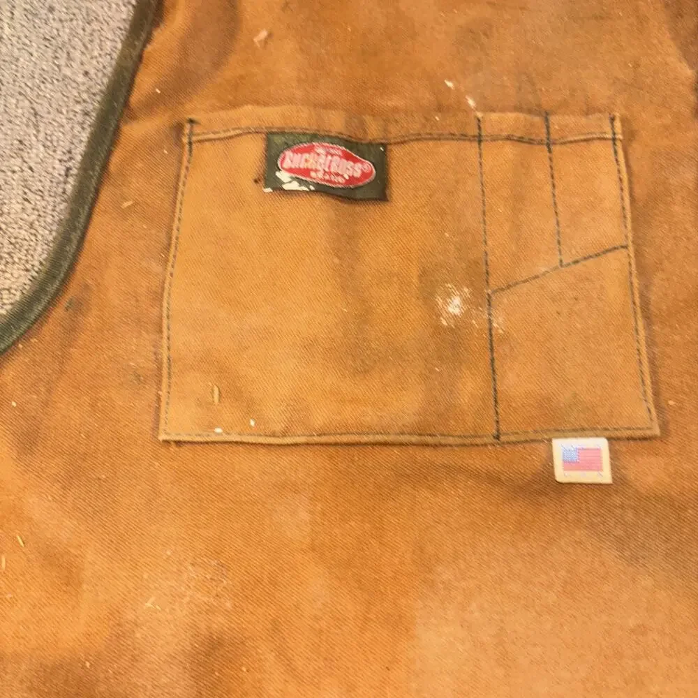 Bucket Boss Vintage Apron Tool Belt Canvas Brown Pocket